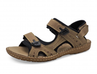Men Sandals SKA-26 Green Khaki Nubuck